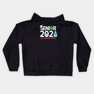 Senior 2021 - Coronavirus Covid-19 Pandemic Quarantine Kids Hoodie